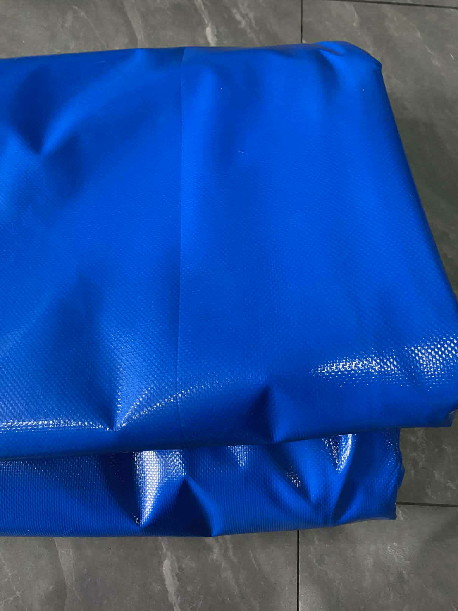 Blue Collapsible Tarp Tank