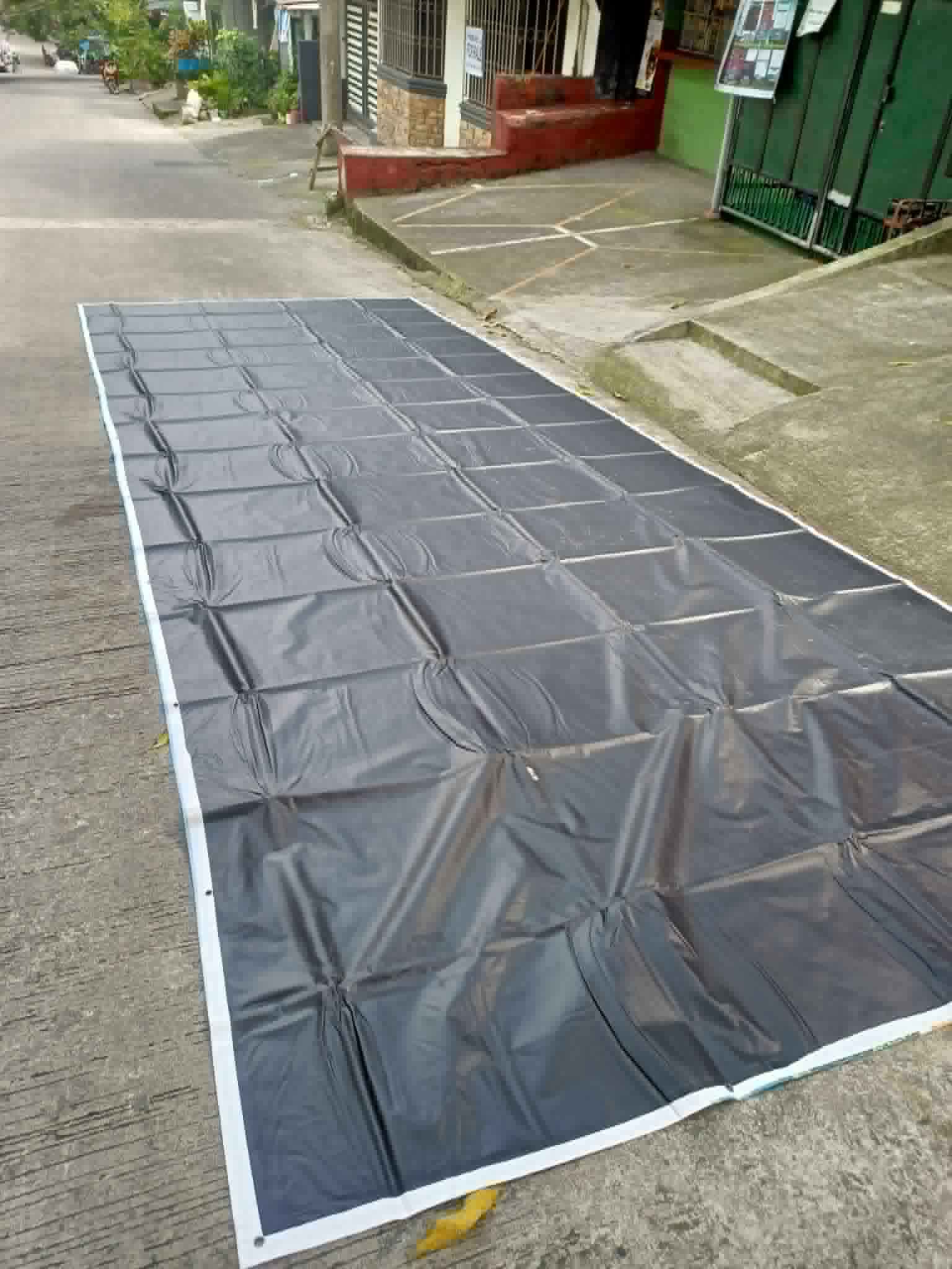 Outdoor Gray Tarp